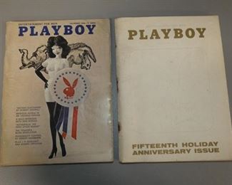 COVER TO 1950'S PLAYBOY MAGIZINE