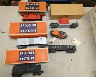LIONEL TRAIN CARS W/ ORIG. BOXES