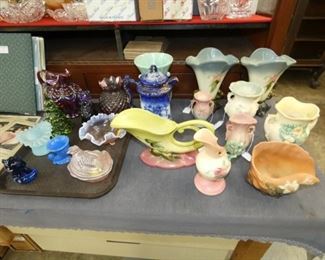 HULL POTTERY, FENTON AND OTHERS