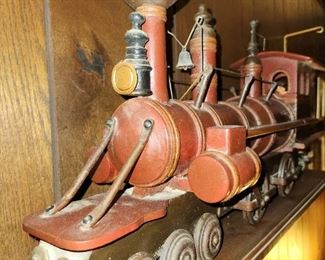 Wooden train