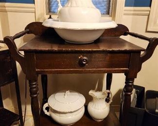Vintage washstand
