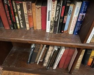 Military books and more.