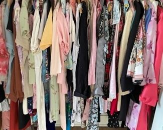 Vintage women's dresses.