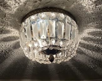 Vintage ceiling light.