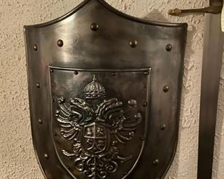 Vintage swords and shields (more information to follow).