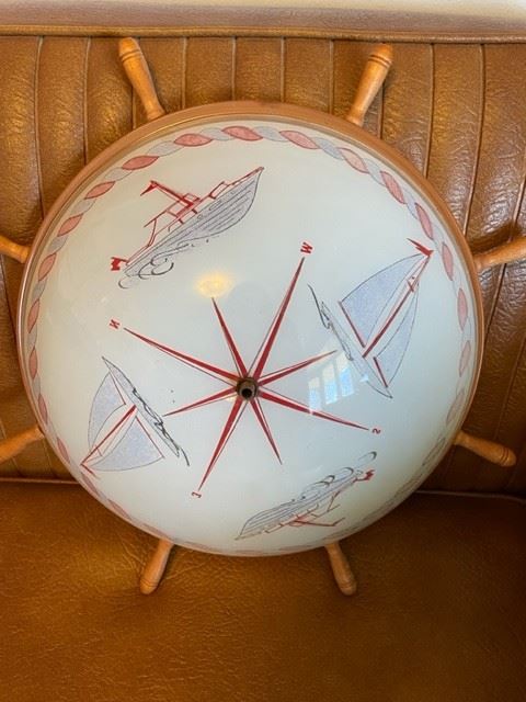 Vintage ceiling lamp cover.