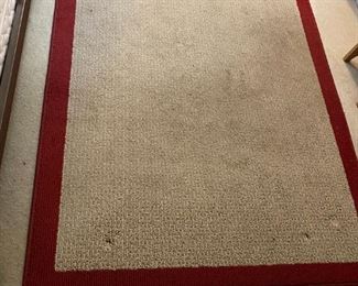 Small rug.
