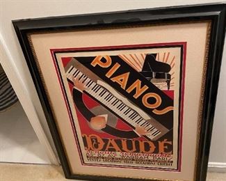 Piano Daude Sale poster.