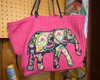 Fun elephant bag.