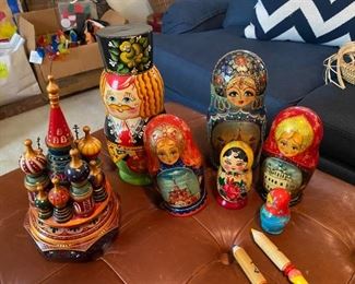 Russian dolls.