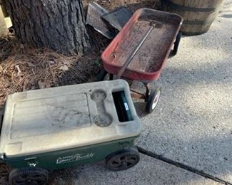 Garden wagons.