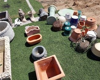 Pottery and Yard Art