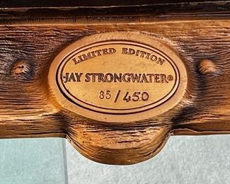 Jay Strongwater tall Persia stone obelisk