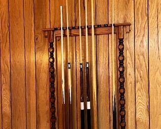 9 foot Orleans Brunswick pool table with all accessory’s