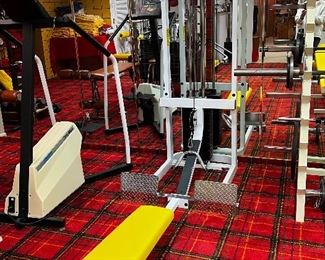 Paramount low rowing machine