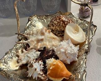 Lovely  antique silver plated basket