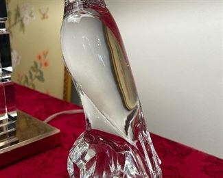 Baccarat crystal falcon/eagle