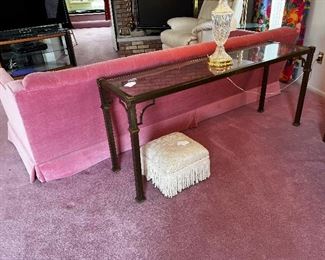 Sofa back Consol table