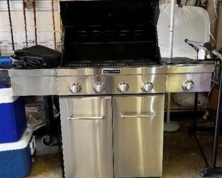 KitchenAid stainless gas grill