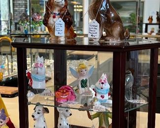 Wonderful set of vintage mid century ceramic Walt Disney Production figurines