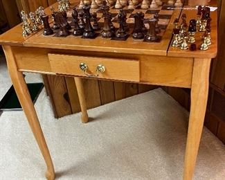Three game table