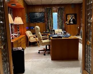 Office now contains a collection of Colt Collector Society memorabilia