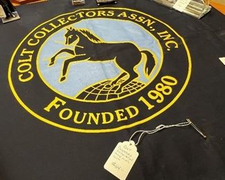 Colt collectors association table cover cloths