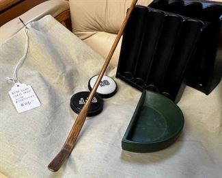 Nice  craps table cloth with accessories