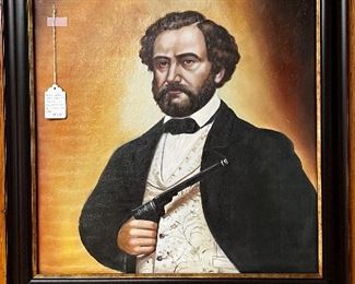 Wonderful painting of Samuel colt