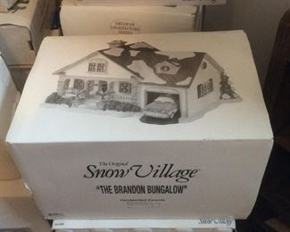 Large Collection of Dept 56- SNOW VILLAGE-w/ Original Boxes