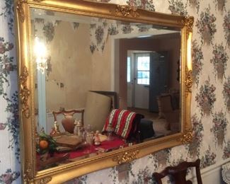 Lage Wall Golden Gilded Mirror