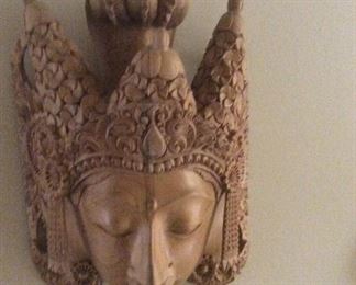 Cultural Masks Collection from around the world - Balinese Goddess
