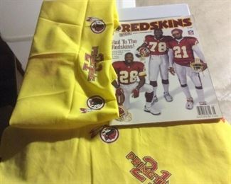 WASHINGTON D.C * NFL REDSKINS * Vintage Football Fan giveaway bandana " Primetime" Dieon Sanders !