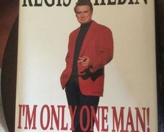 Regis Philbin AUTOGRAPHED BOOK