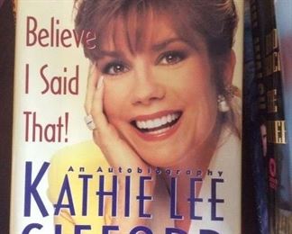 Kathie Lee Gifford - AUTOGRAPHED BOOK
