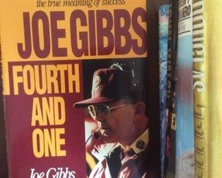 Joe Gibbs   -  AUTOGRAPHED BOOK