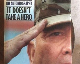 General Schwartzkopf - AUTOGRAPHED BOOK