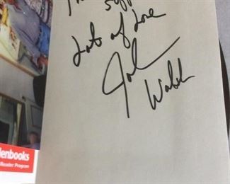 John Walsh - AUTOGRAPHED BOOK