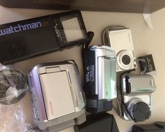 Camcord's & Watchman , Cameras