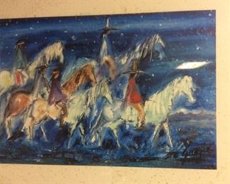  Original artwork collection: Artist Ettore "Ted" DeGrazia (June 14, 1909 – September 17, 1982)