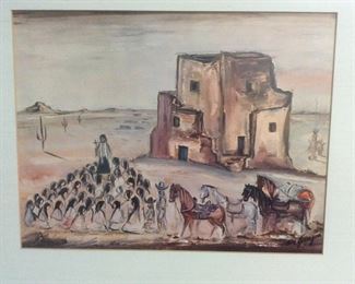  Original artwork collection: Padre Kino 1969 - Signed                
             Ettore "Ted" DeGrazia 