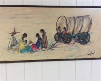  Original artwork collection: Artist Ettore "Ted" DeGrazia (June 14, 1909 – September 17, 1982)