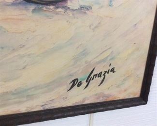  Original artwork collection: Artist Ettore "Ted" DeGrazia (June 14, 1909 – September 17, 1982)