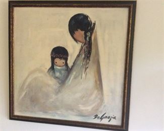  Original artwork collection: Artist Ettore "Ted" DeGrazia (June 14, 1909 – September 17, 1982)