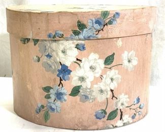Hand Painted Floral Keepsake Box
