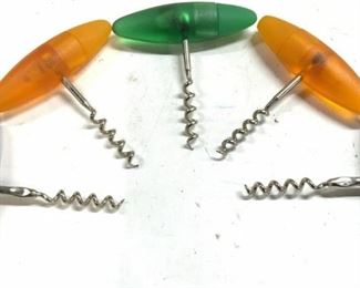 BERMAN Lot 5 Assorted Wine Corkscrews
