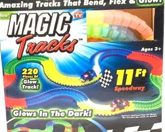 Magic Tracks Glow in the Dark Race Track, Box
