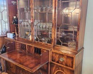 Fabulous Breakfront Secretary