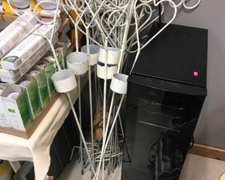 Wrought Iron Candle Holders