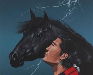 187
Norris Chee
20th century
Untitled
Oil on canvas
Signed lower right: N. Chee ©
30" H x 24" W
Estimate: $200 - $400